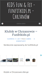 Mobile Screenshot of funfitkids.pl